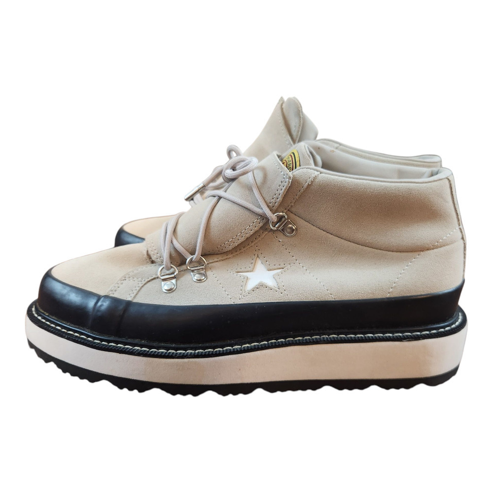 Converse shoes sz 10.5 mountian club one star chunky shoes fleece lined leather